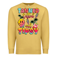 Antique Gold tanned tattled and tipsy Premium Sweatshirt - JahusDesignShop