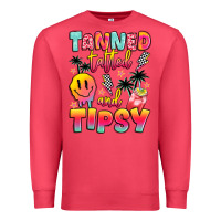 Cardinal tanned tattled and tipsy Premium Sweatshirt - JahusDesignShop