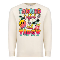 Sandshell tanned tattled and tipsy Premium Sweatshirt - JahusDesignShop