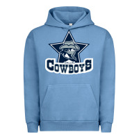 Pigment Pebble Blue the cowboys football Urban Hoodie - linhVisuals