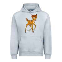 Heather Grey bambi Urban Hoodie - linhVisuals