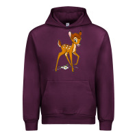 Mauve Wine bambi Urban Hoodie - linhVisuals