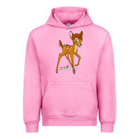 Fuchsia Pink bambi Urban Hoodie - linhVisuals