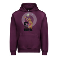 Mauve Wine e.t. phone home spaceship flying away premium t shirt Urban Hoodie - linhVisuals