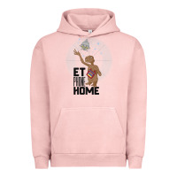 Pigment Salmon e.t. phone home spaceship flying away premium t shirt Urban Hoodie - linhVisuals