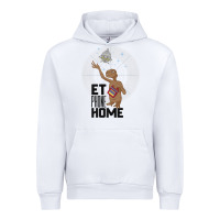 White e.t. phone home spaceship flying away premium t shirt Urban Hoodie - linhVisuals