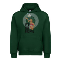 Forest Green e.t. phone home spaceship flying away premium t shirt Urban Hoodie - linhVisuals