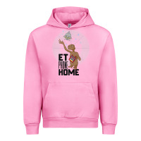 Fuchsia Pink e.t. phone home spaceship flying away premium t shirt Urban Hoodie - linhVisuals