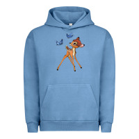 Pigment Pebble Blue bambi Urban Hoodie - linhVisuals