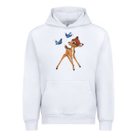 White bambi Urban Hoodie - linhVisuals