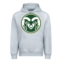 Heather Grey The colorado state rams Urban Hoodie - linhVisuals