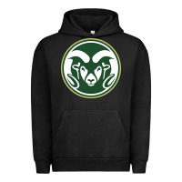 Pigment Black The colorado state rams Urban Hoodie - linhVisuals