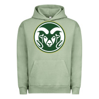 Pigment Oil Green The colorado state rams Urban Hoodie - linhVisuals