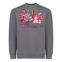 Storm tis the season pink christmas Heavyweight Sweatshirt - AdoDesignShop
