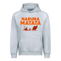 Heather Grey lion king hakuna matata Urban Hoodie - linhVisuals