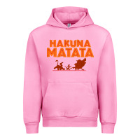 Fuchsia Pink lion king hakuna matata Urban Hoodie - linhVisuals