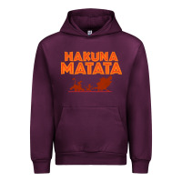 Mauve Wine lion king hakuna matata Urban Hoodie - linhVisuals