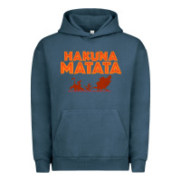 Pigment Midnight Navy lion king hakuna matata Urban Hoodie - linhVisuals