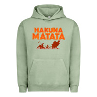 Pigment Oil Green lion king hakuna matata Urban Hoodie - linhVisuals