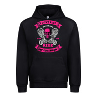 Black biker gear motorcycle gifts biker chick i ride my biker tank top Urban Hoodie - linhVisuals
