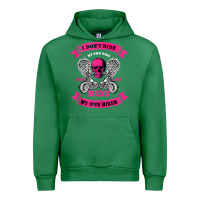 Emerald biker gear motorcycle gifts biker chick i ride my biker tank top Urban Hoodie - linhVisuals
