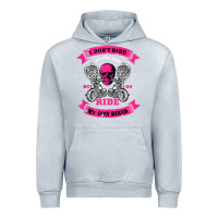 Heather Grey biker gear motorcycle gifts biker chick i ride my biker tank top Urban Hoodie - linhVisuals