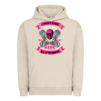 Pigment French Oak biker gear motorcycle gifts biker chick i ride my biker tank top Urban Hoodie - linhVisuals