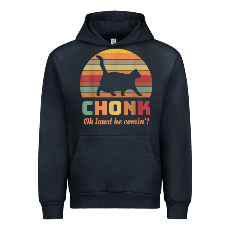 Chonk Cat Scale Meme Retro Oh Lawd He Comin' Memes T Shirt Urban Hoodie by linhVisuals | Teevron