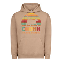 Pigment Burro chonk cat scale meme retro oh lawd he comin' memes t shirt Urban Hoodie - linhVisuals