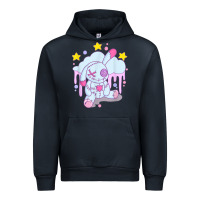 Navy bunny pastel goth voodoo doll t shirt Urban Hoodie - linhVisuals