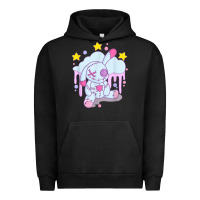 Pigment Black bunny pastel goth voodoo doll t shirt Urban Hoodie - linhVisuals