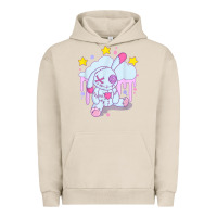 Pigment French Oak bunny pastel goth voodoo doll t shirt Urban Hoodie - linhVisuals
