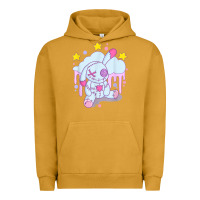 Pigment Peanut Butter bunny pastel goth voodoo doll t shirt Urban Hoodie - linhVisuals