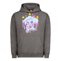 Pigment Tornado bunny pastel goth voodoo doll t shirt Urban Hoodie - linhVisuals