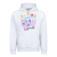 White bunny pastel goth voodoo doll t shirt Urban Hoodie - linhVisuals