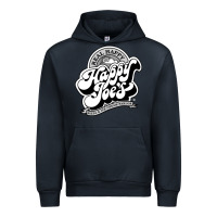 Navy happy joes pizza Urban Hoodie - linhVisuals