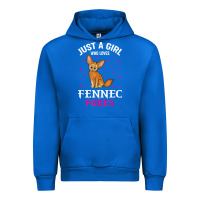 Fennec Fox Just A Girl Who Loves Fennec Foxes T Shirt Urban Hoodie | Teevron