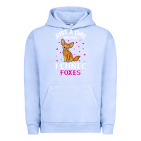 Pigment Grape Ice fennec fox just a girl who loves fennec foxes t shirt Urban Hoodie - linhVisuals