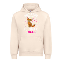 Sandshell fennec fox just a girl who loves fennec foxes t shirt Urban Hoodie - linhVisuals