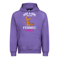 Tulip fennec fox just a girl who loves fennec foxes t shirt Urban Hoodie - linhVisuals