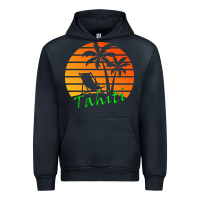 Navy outdoor t  shirt tahiti retro vintage sunset t  shirt Urban Hoodie - linhVisuals