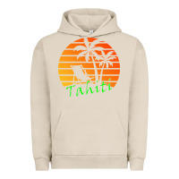 Pigment French Oak outdoor t  shirt tahiti retro vintage sunset t  shirt Urban Hoodie - linhVisuals