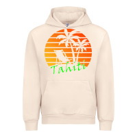 Sandshell outdoor t  shirt tahiti retro vintage sunset t  shirt Urban Hoodie - linhVisuals