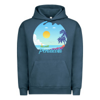 Pigment Midnight Navy pensacola t  shirt no place like pensacola t  shirt Urban Hoodie - linhVisuals