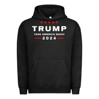 Pigment Black donald trump 2024 take america back election   the return sweatshirt Urban Hoodie - linhVisuals