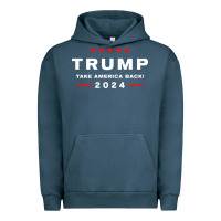 Pigment Midnight Navy donald trump 2024 take america back election   the return sweatshirt Urban Hoodie - linhVisuals