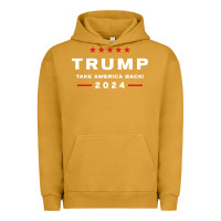 Pigment Peanut Butter donald trump 2024 take america back election   the return sweatshirt Urban Hoodie - linhVisuals