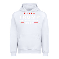 White donald trump 2024 take america back election   the return sweatshirt Urban Hoodie - linhVisuals