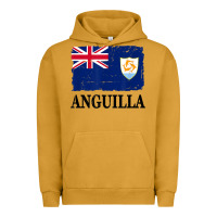Pigment Peanut Butter flag of anguilla   anguilla banner t shirt Urban Hoodie - linhVisuals
