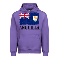 Tulip flag of anguilla   anguilla banner t shirt Urban Hoodie - linhVisuals